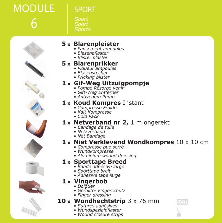 inhoud module sport