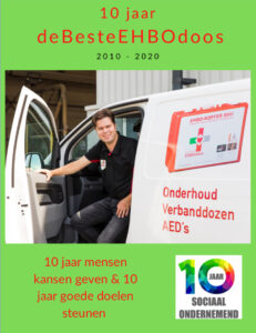 10 jaar deBesteEHBOdoos magazine