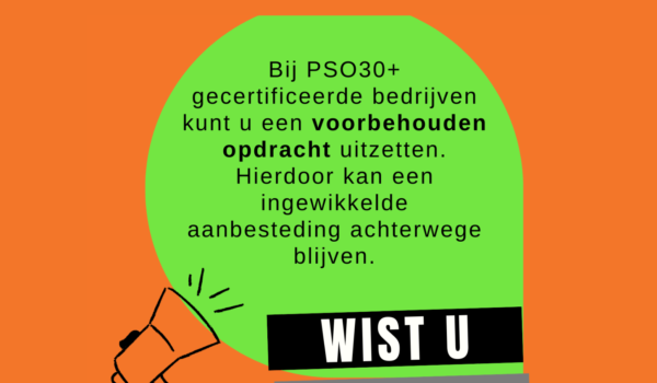 Sociaal aanbesteden – een gemiste kans voor (semi)overheden