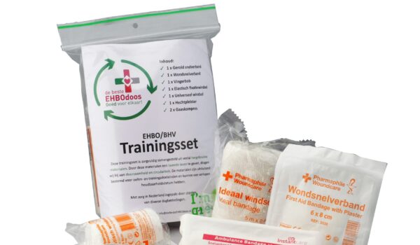 Primeur: deBesteEHBOdoos lanceert circulaire EHBO-trainingsset