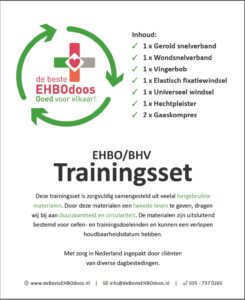 Duurzame EHBO-trainingsset